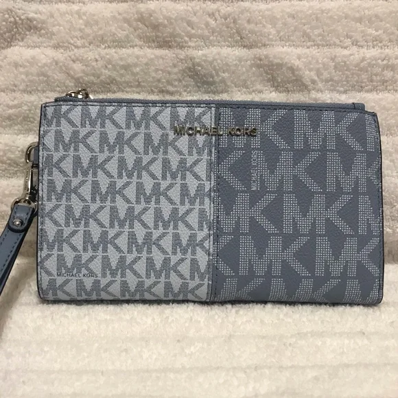 NWT Michael Kors NEW BUNDLE Large Leather Top-Zip Satchel & Matching Billfold - Picture 13 of 15